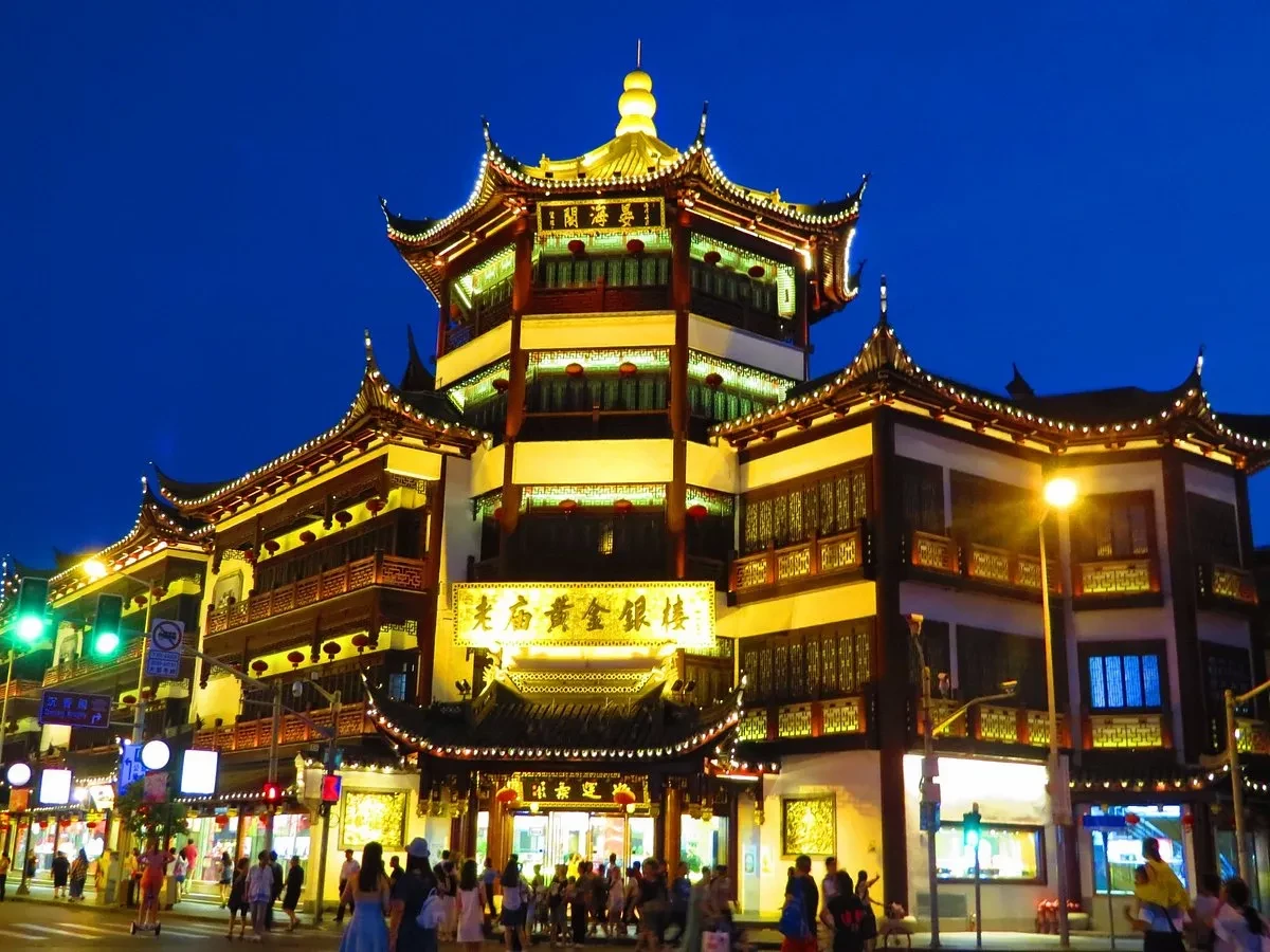 Khu phố cổ Thượng Hải (Yuyuan Garden & Bazaar)