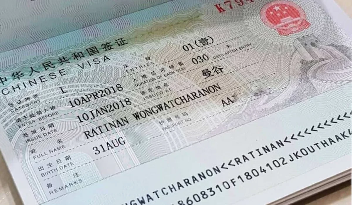 đến Tân Cương không thể thiếu visa Trung Quốc.