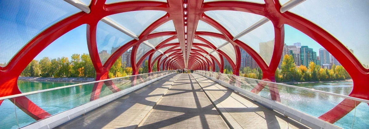 Kiến trúc Cầu Peace Bridge 