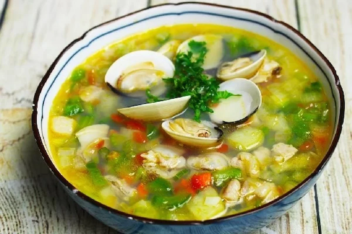 Súp hàu và hải sản (Clam Chowder)