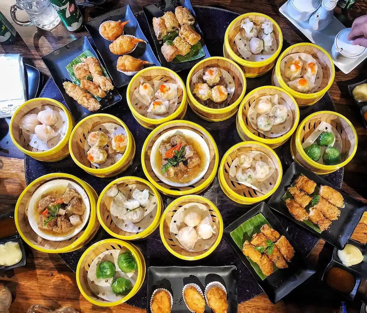 Dimsum tại khu phố người Hoa 