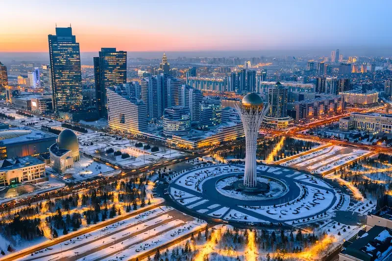 Thủ đô Nur-Sultan hiện đại