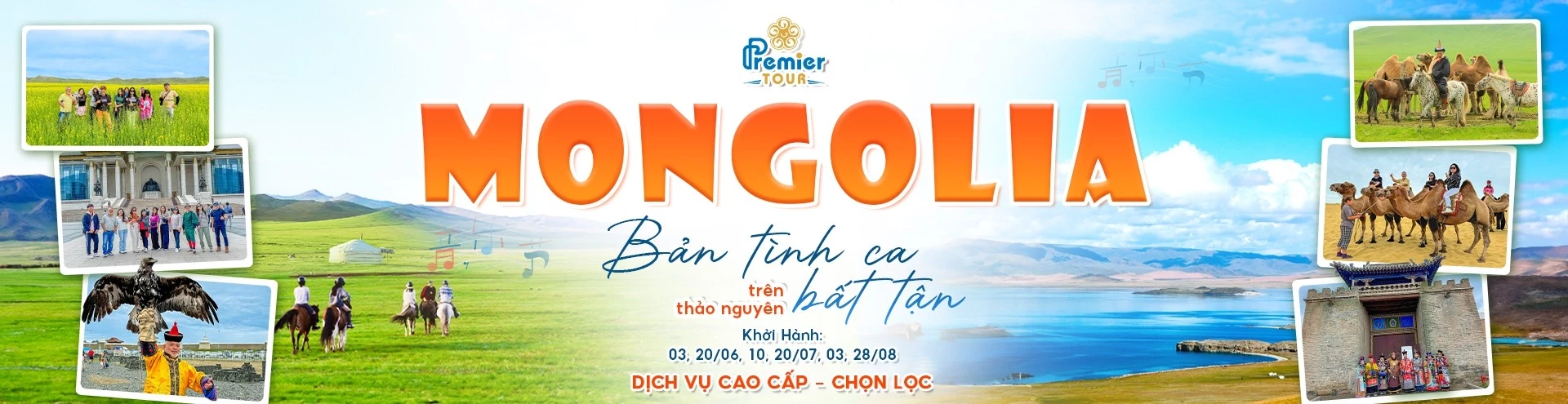 Tour du lịch Mông Cổ bay thẳng 2025 tại Premier Tour.
