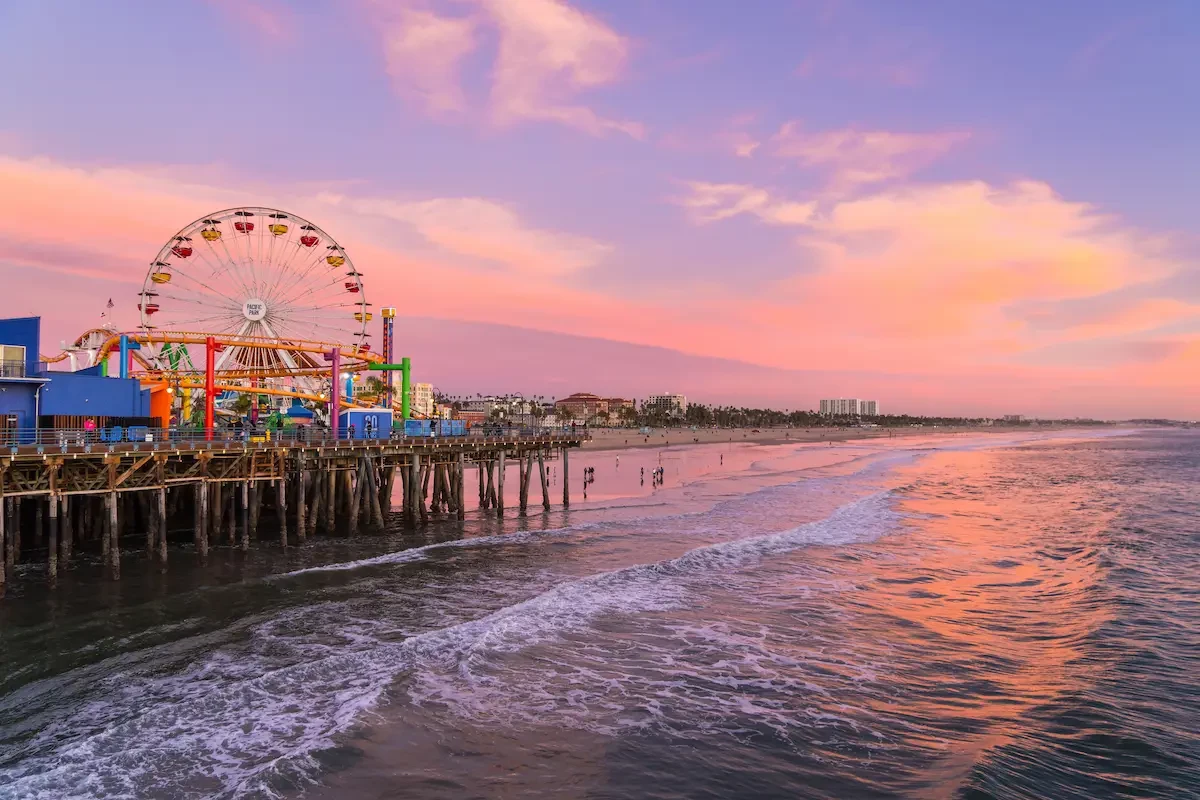 Santa Monica là khu vực rất an toàn và hấp dẫn