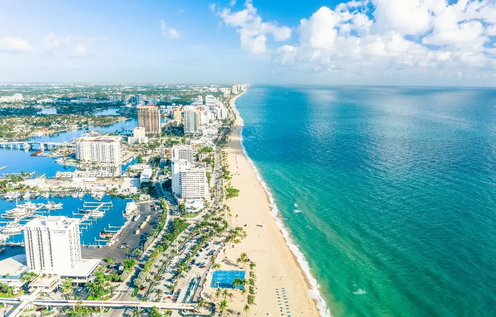 Các khu vực này nằm ở phía bắc Miami, gần sân vận động Hard Rock