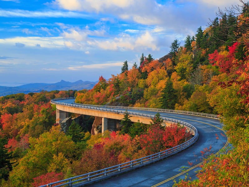 Cung đường Blue Ridge Parkway (Virginia & North Carolina)