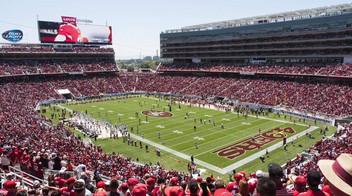 Sân vận động Levi's ở Santa Clara.