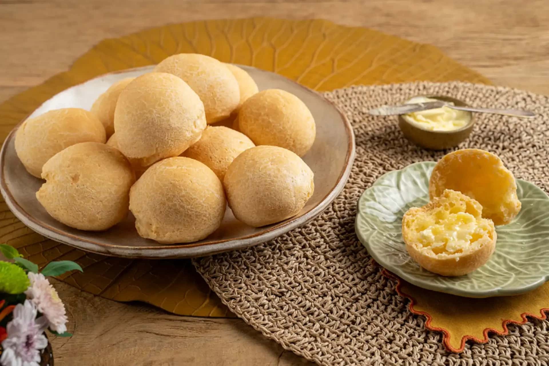 Bánh phô mai Pao de Queijo