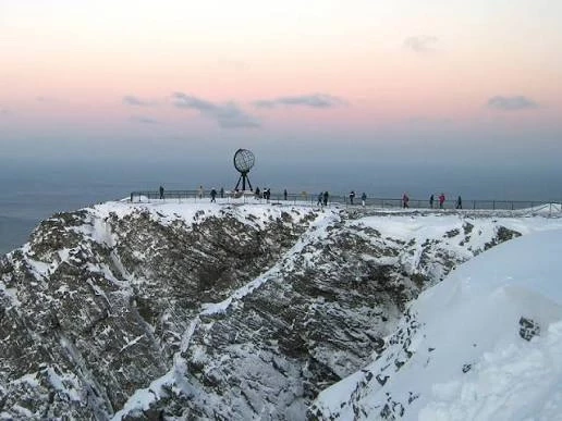 Du lịch mũi Nordkapp mùa đông