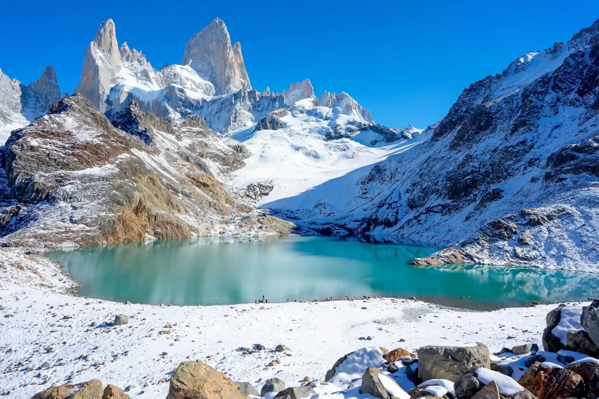 Mùa đông tại Laguna de los Tres