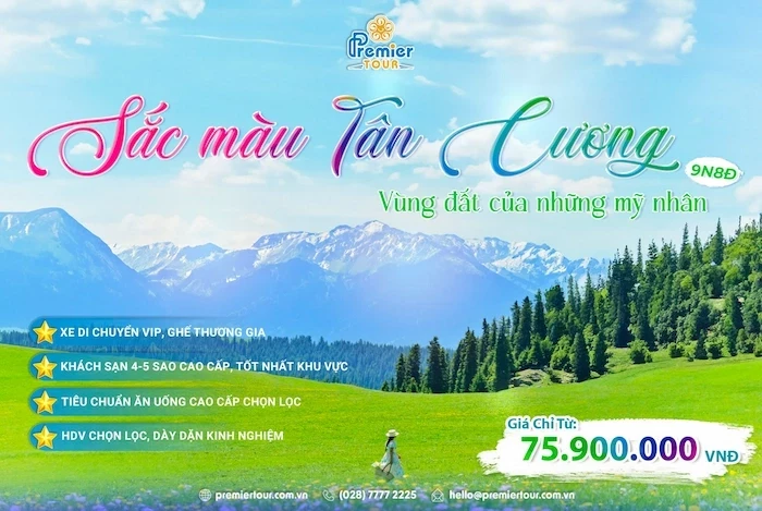 Giá Tour chọn gói đi du lịch Tân Cương tại Premier Tour