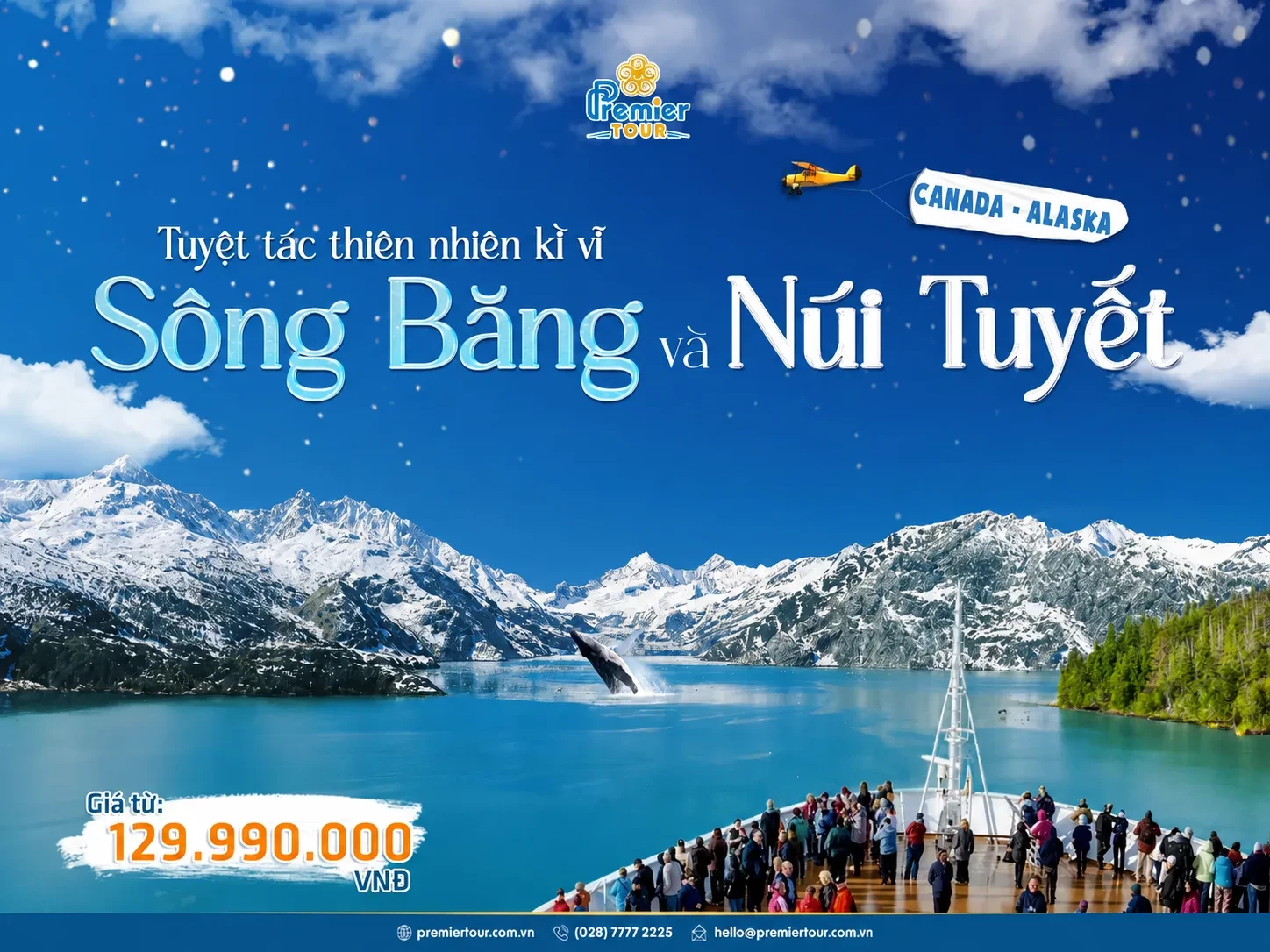 Premier Tour chuyên cung cấp các tour du lịch alaska