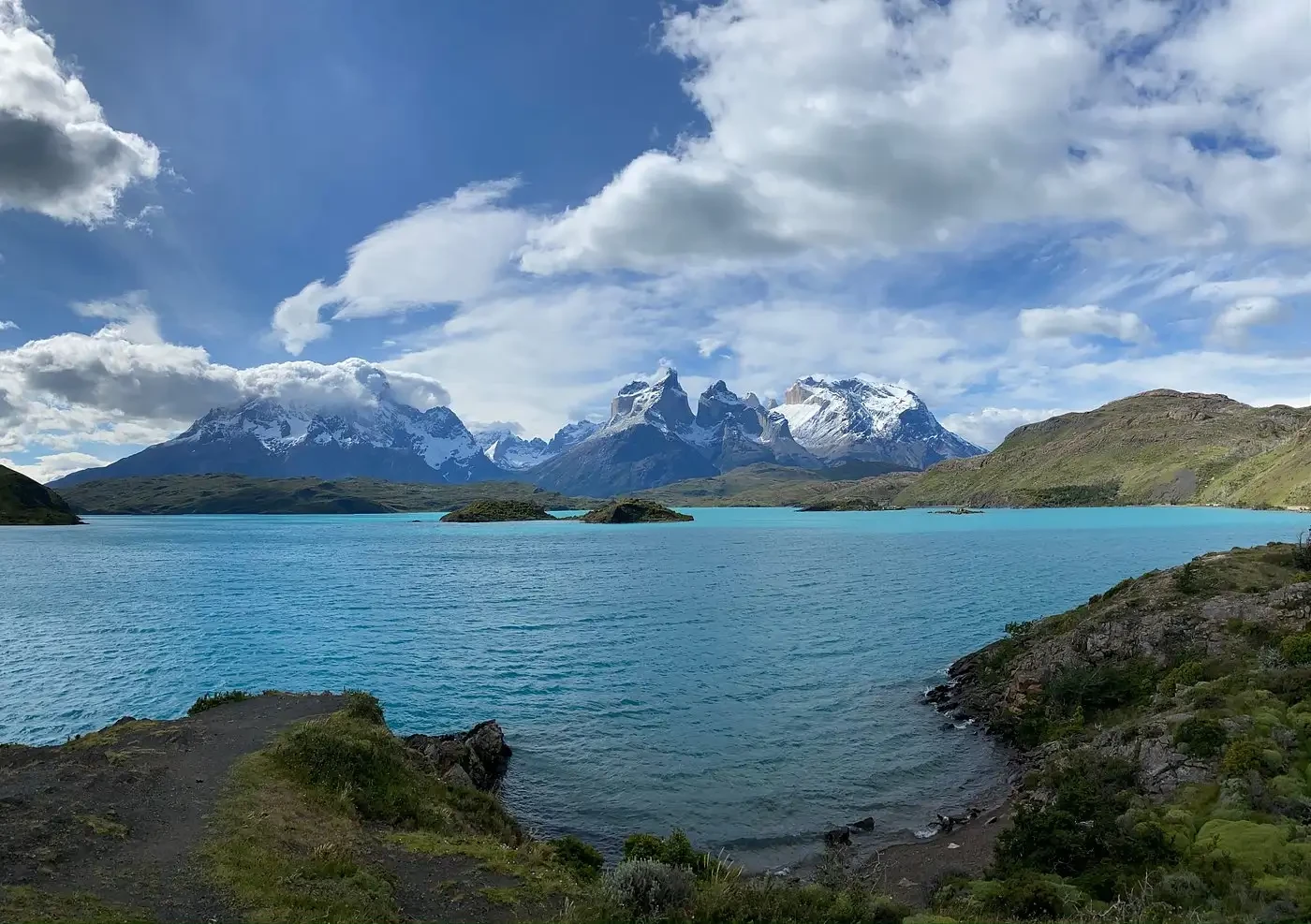 Tổng quan về hồ Pehoé Chile