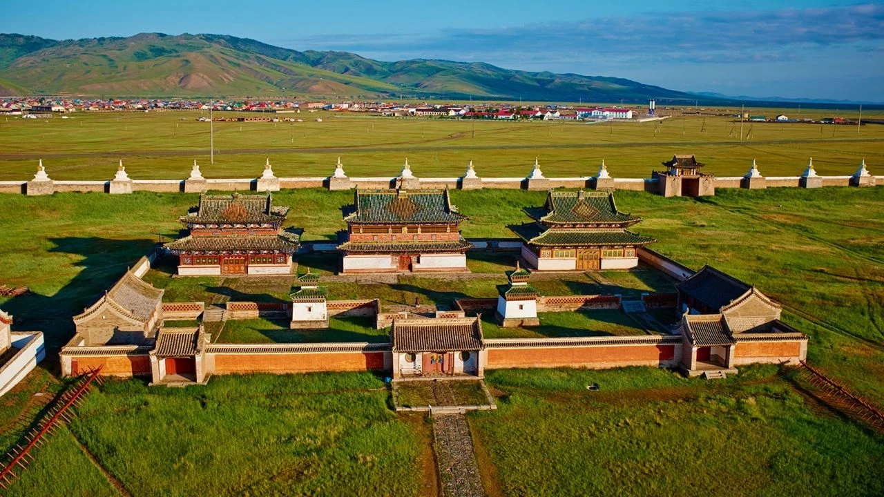 Cố đô Karakorum nằm ở khu vực trung tâm của Mông Cổ.