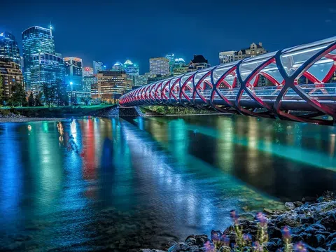 Cầu Peace Bridge: Tuyệt tác kiến trúc giữa lòng thiên nhiên