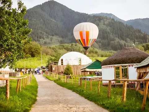 Làng Huns Ethno: Khám phá ngôi làng cổ của người Kazakhstan
