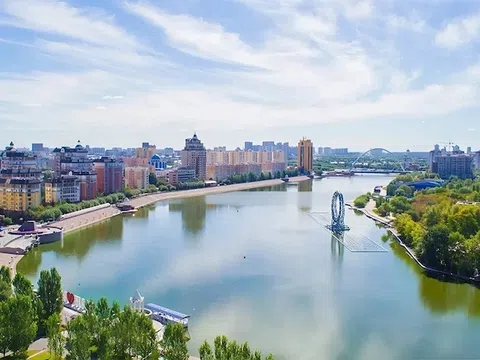 Sông Ishim: Hồ nước mang vẻ đẹp huyền ảo ẩn mình tại Kazakhstan