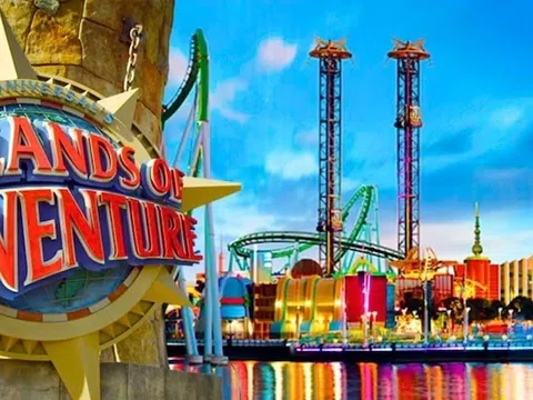 Công viên Universal's Islands of Adventure: Khám phá thế giới phù thủy nước Mỹ