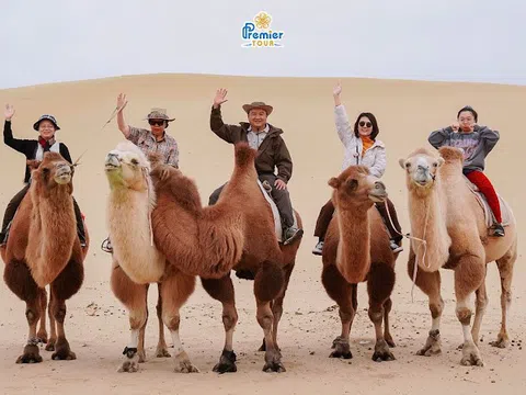 [TIENPHONG.VN] Bí ẩn tuyết rơi giữa sa mạc Gobi: Khi tuyết rơi trên cát vàng